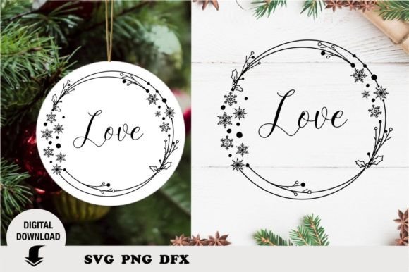 Download Christmas Ornaments Svg, Nativity, Love - Ornaments Collection