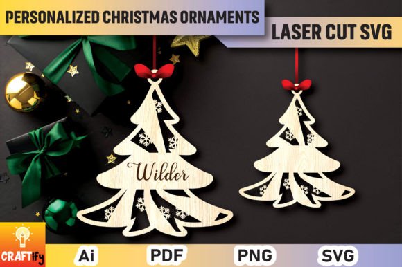 Download Personalized Christmas Ornaments SVG - Ornaments Collection