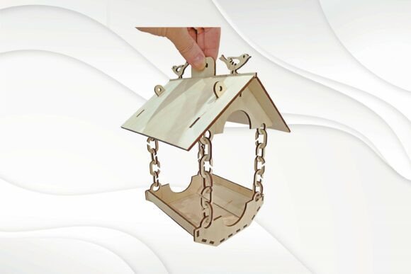 Download Bird Feeder with Chain, Garden Decor - Decor Collection