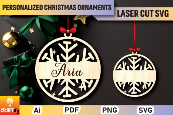 Download Personalized Christmas Ornaments SVG - Ornaments Collection