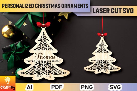 Download Personalized Christmas Ornaments SVG - Ornaments Collection