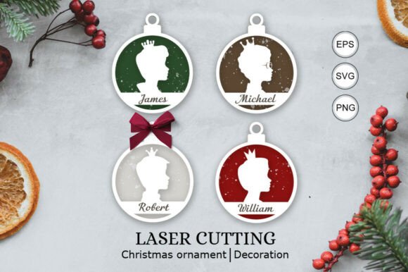 Download Prince Christmas Personalized Ornaments - Ornaments Collection