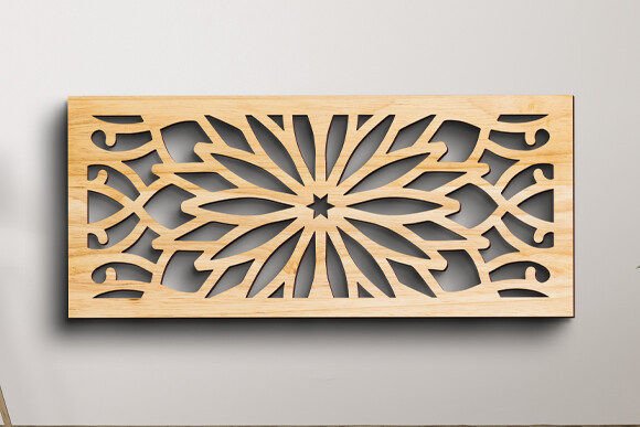 Download Laser Cut Mandala Wall Decor Panel SVG - Decor Collection