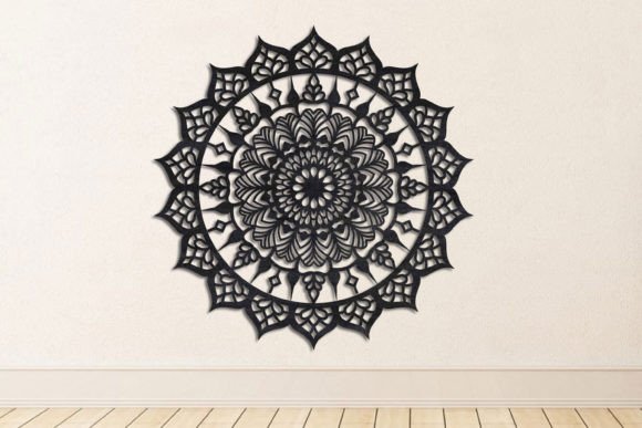 Download Laser Cut Mandala Wall Decor Svg - Decor Collection