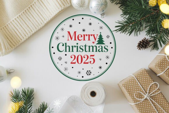 Download Merry Christmas 2025 SVG - Christmas 2025 svg Collection