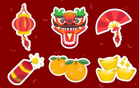 Download Festivity Sticker Set Collection Design - Festivity Collection