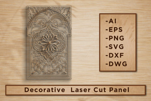 Download Decorative Laser Cut Panel SVG - Decor Collection