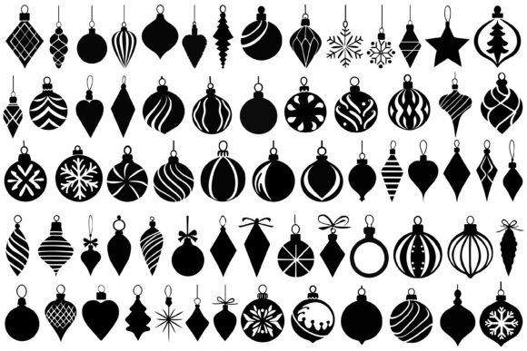 Download Christmas Ornaments SVG - Ornaments Collection
