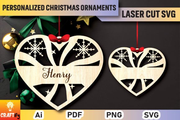 Download Personalized Christmas Ornaments SVG - Ornaments Collection
