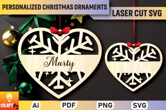Download Personalized Christmas Ornaments SVG - Ornaments Collection